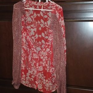 Free people button up